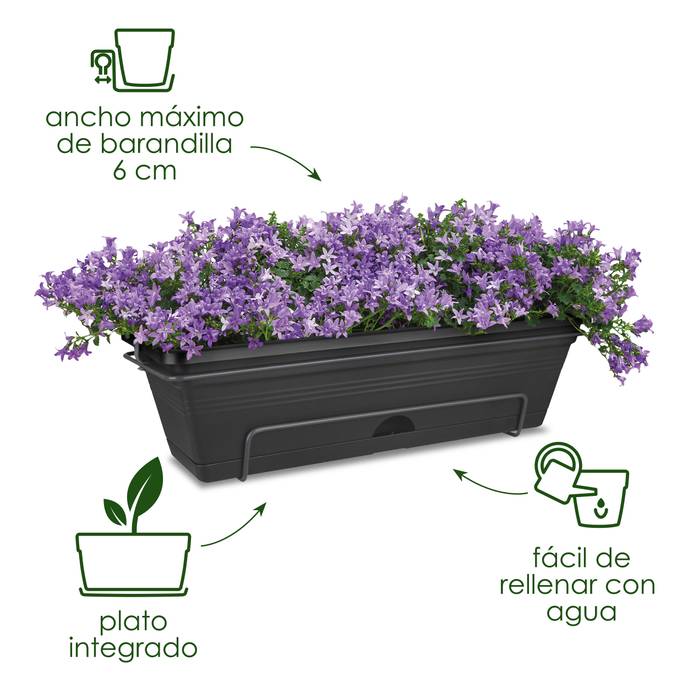 green basics trough allin1 50cm mild terra